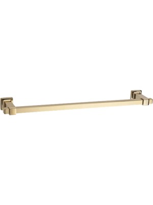 Maison Luré Banyo Askısı Duvara Montajlı Uzun Havluluk Gold 32 cm
