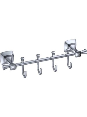 Maison Luré Banyo Askısı Dörtlü Askılık K.krom