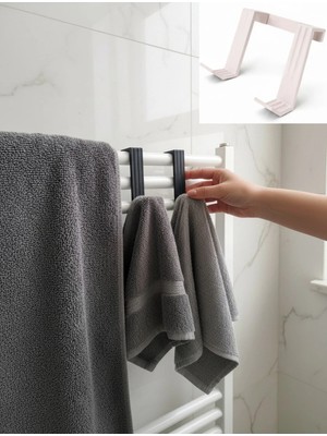 Maison Luré Banyo Askısı Banyo Radyatör Askılık Havlu Kurutma Askısı 2li