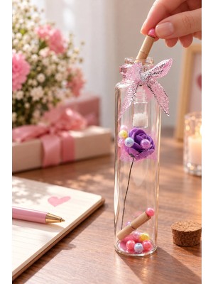 Yenilig 10 Adet Dilek Şişesi – Şık Tasarımlı Iç Süslemeli Hediye ve Dekoratif Ürün, Wish Bottle, Message Bottle
