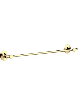 Maison Luré Banyo Askısı Altın Görünümlü Uzun Havluluk 60 cm