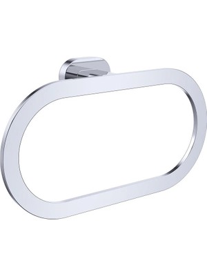 Maison Luré Banyo Askısı Livorno Havluluk Yuvarlak 24 cm Krom