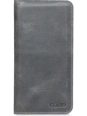 Guard Antik Gri Telefon Girişli El Portföyü