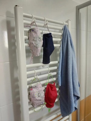 Maison Luré Banyo Askısı Kolay Montajlı 5 Adet Havlupan Uyumu