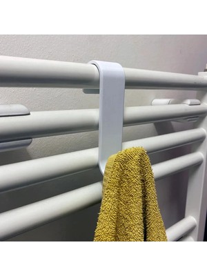 Maison Luré Banyo Askısı Radyatör Için Askı Kancası – 2’li Pratik Set