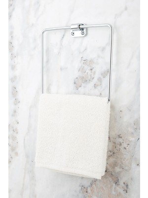 Maison Luré Banyo Askısı Krom Kare Havluluk Mini Serisi