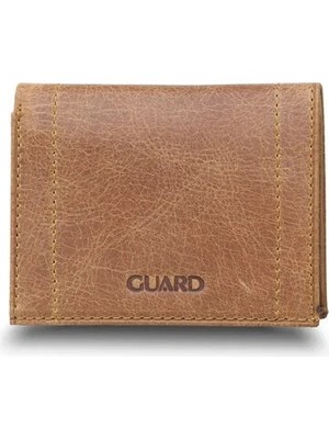Guard Minimal Antik Taba Deri Erkek Cüzdanı