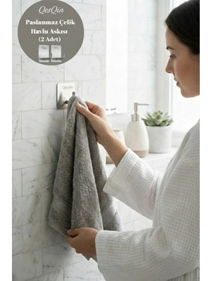 Maison Luré Banyo Askısı Paslanmaz Çelik Yapışkanlı Askılık 1 Adet