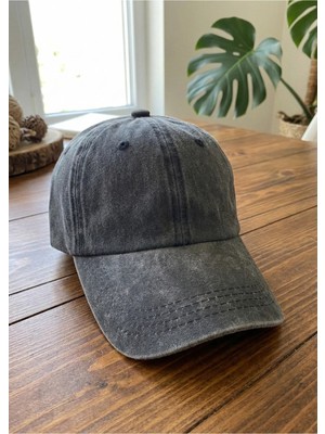 Emybox %100 Pamuk Yıkamalı Unisex Basic Şapka Kep