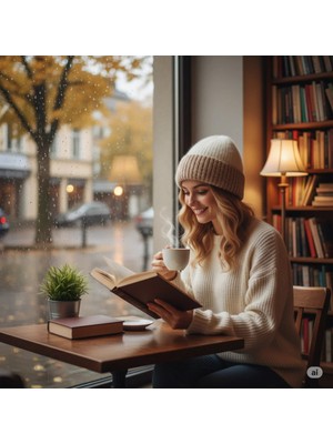 Emybox Kışlık Yün Doku Kadın Bere – Yumuşak Örgü Şapka | Sıcak Tutan Şık Tasarım | Unisex Soğuk Hava Modası