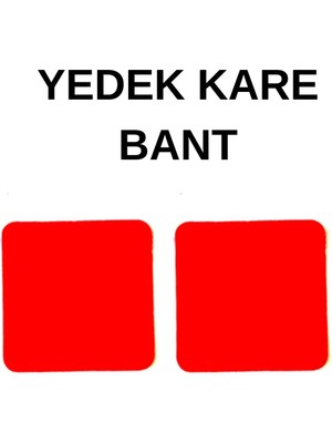 Maison Luré Banyo Askısı Kare Yapışkanlı Çift Taraflı Bant 2 Adet
