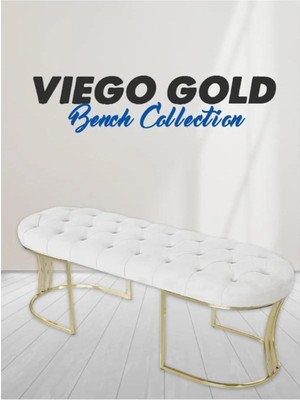 Maison Luré Puf & Bench Viego Gold Puf