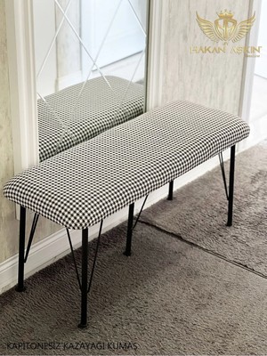 Maison Luré Puf & Bench Kazayağı Kumaş 38X100 cm