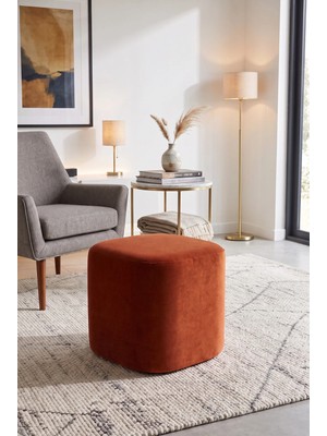 Maison Luré Puf & Bench Kavisli Kare Puf