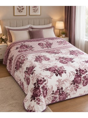 Gön Ev ve Otel Tekstili 4 kg Kalın Kabartmalı Çift Kişilik Battaniye 200X240 cm – Kışlık, Yumuşak ve Sıcak