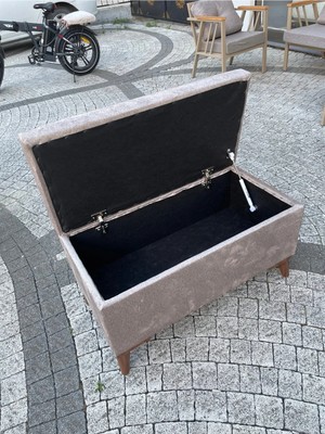 Maison Luré Puf & Bench Sansandıklı ve Pistonlu Puf 80CM x 40CM