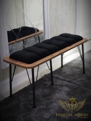 Maison Luré Puf & Bench Atlantik Lüx Bench Tekli