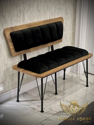 Maison Luré Puf & Bench New Atlantik Wood 2025 Sırtlı Bench Bank