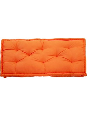 Maison Luré Puf & Bench Fransız Yer Minderi 60X120 Puf Turuncu