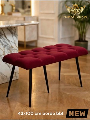 Maison Luré Puf & Bench 43X100 cm Puf&bench Yatak Önü Oturma Odası