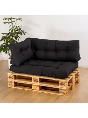 Maison Luré Puf & Bench 120X80 Palet Minder Seti Bahçe Minderi Iç Mekan Yer Minderi