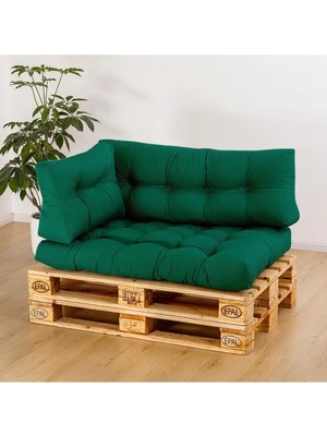 Maison Luré Puf & Bench 120X80 Palet Minder Seti Bahçe Minderi Iç Mekan Yer Minderi