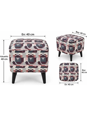 Maison Luré Puf & Bench Puf Puf Bench