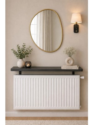 Maison Luré Dresuar Petek Üstü Uçan Raf Kalorifer Peteği 60 x 18 cm