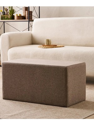 Maison Luré Puf & Bench Kahverengi Puf