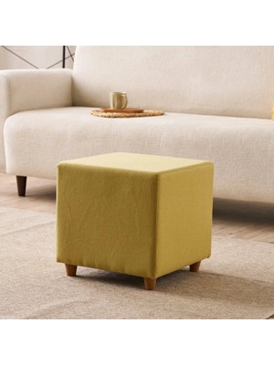 Maison Luré Puf & Bench Sarı Puf
