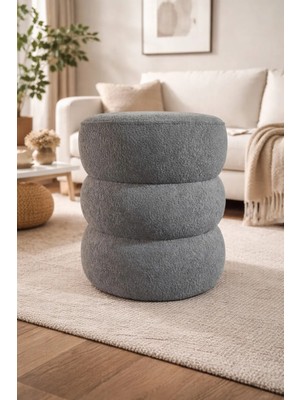 Maison Luré Puf & Bench Bukle Puf Coco Kumaş Puf
