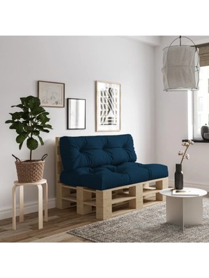 Maison Luré Puf & Bench Palet Minderi Set Takımı