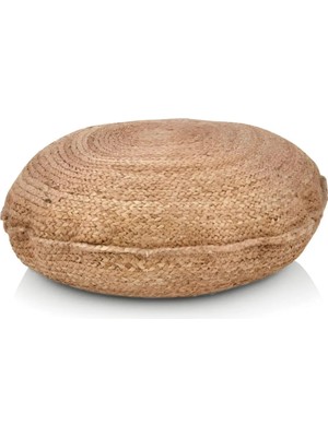 Maison Luré Puf & Bench Kucuk Yuv. Yassı Jut Puf