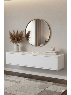 Maison Luré Dresuar Aplos Antre Hol Rafı Beyaz 120CM