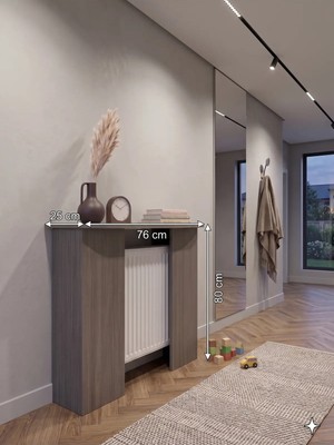 Maison Luré Dresuar Dekoratif Petek Kaplama 76 cm - Isı Geçirgenli Modern Kalorifer Rad