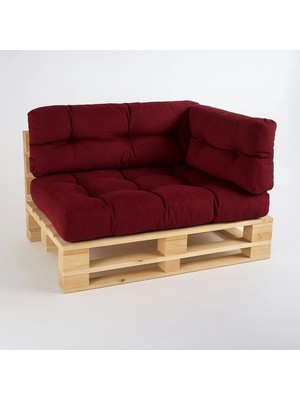 Maison Luré Puf & Bench 120X80 Palet Minder Seti Bahçe Minderi Iç Mekan Yer Minderi