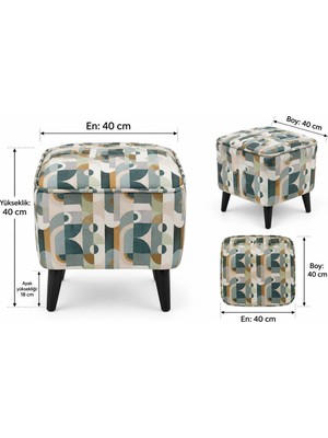 Maison Luré Puf & Bench Puf 53775457