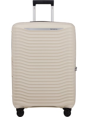 Samsonite Upscape Bej Körüklü 68/25 Orta Boy Valiz