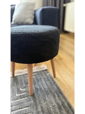 Maison Luré Puf & Bench Wellsoft Çok Amaçlı Dekoratif Puf Kedi Yatağı Makyaj Masası Pufu