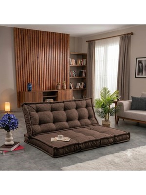 Maison Luré Puf & Bench Balkon Bahçe Salon Yer Minderi 2'li 120X70
