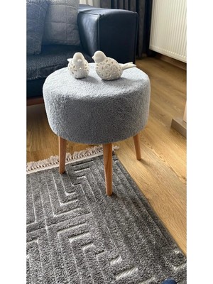 Maison Luré Puf & Bench Wellsoft Çok Amaçlı Dekoratif Puf Kedi Yatağı Makyaj Masası Pufu