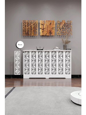 Maison Luré Dresuar Assos Model Beyaz Renk 136 cm Petek Kaplama