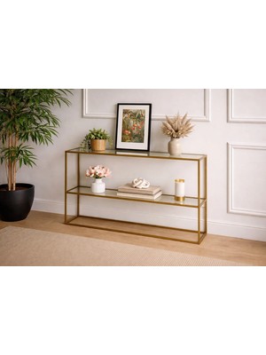 Maison Luré Dresuar Modern Slim Metal Antre Koridor 100X20X85