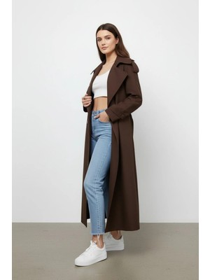 Durivya Apoletli Oversize Trençkot