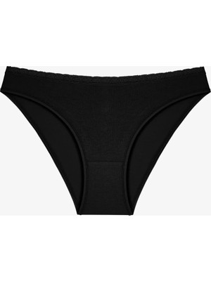 Penti Siyah Odor Control Düşük Bel Slip Külot