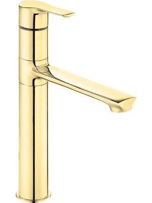 E.c.a. Luna 102808949 Yüksek Tip Lavabo Bataryası - Altın