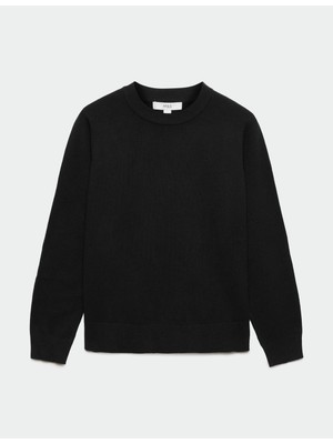 Marks & Spencer Air-Yarn Bisiklet Yaka Kazak