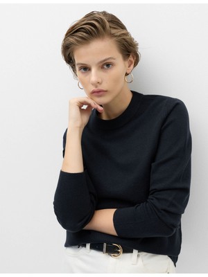 Marks & Spencer Air-Yarn Bisiklet Yaka Kazak
