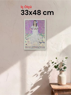 Hars Slim Ince Profil Gümüş Çerçeve 33 x 48 cm Şeffaf Korumalı Pvc