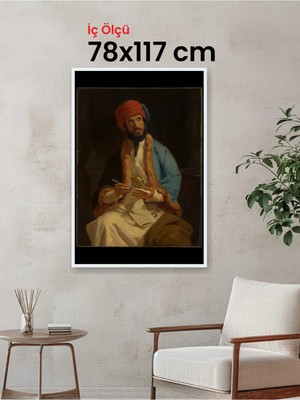 Hars Slim Ince Profil Beyaz Çerçeve 78 x 117 cm Camlı